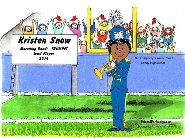 Trumpet - Marching Band, Female - Friendly Folks image 1