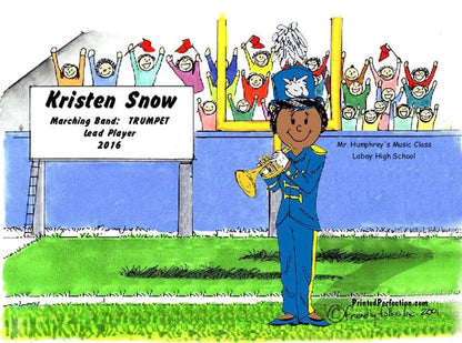 Trumpet - Marching Band, Female - Friendly Folks image 1