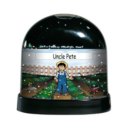 gardener-male-ntt-personalized-snow-globe