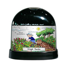 Gardener, Male - Friendly Folks Personalized Snow Globe