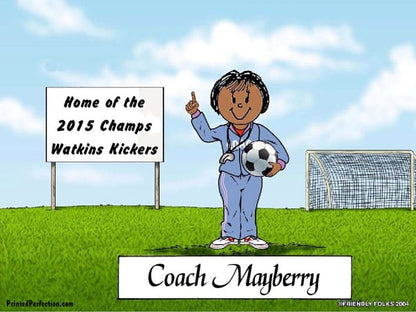 Coach - Soccer, Female - Friendly Folks image 1