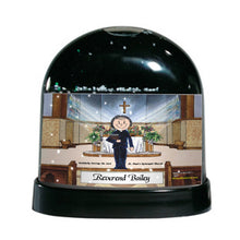 Priest, Female - Friendly Folks  Personalized Snow Globe