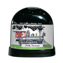 Train Engineer, Female - Friendly Folks Personalized Snow Globe