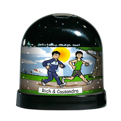 jogger-couple-ntt-personalized-snow-globe