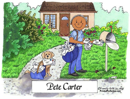 Postal Carrier, Male - Friendly Folks image 1