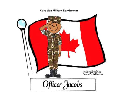 Canadian Military Soldier, Male - Friendly Folks image 1