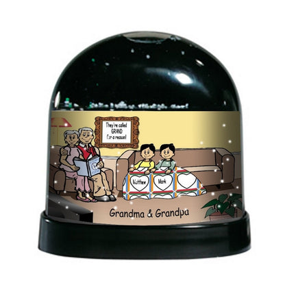 grandparents-reading-couple-with-2-boys-ntt-personalized-snow-globe