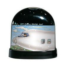 Pilot, Commercial, Male - Friendly Folks Personalized Snow Globe