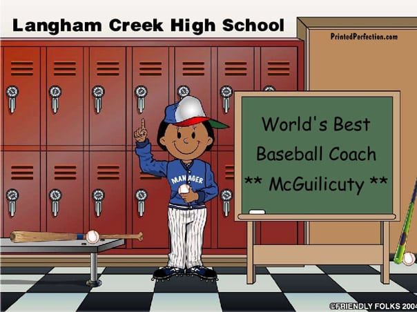 Coach - Baseball, Female - Friendly Folks image 1