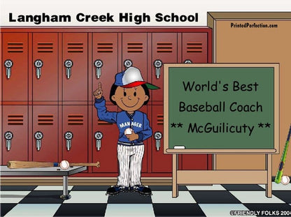 Coach - Baseball, Female - Friendly Folks image 1