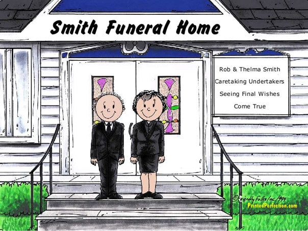 Funeral Director, Couple - Friendly Folks image 0