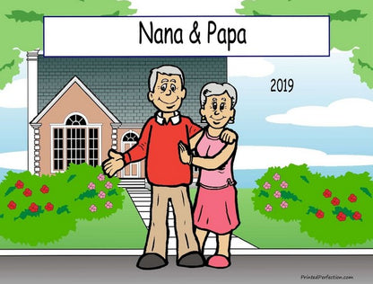 Grandparents at Home - NTT Personalized Snow Globe