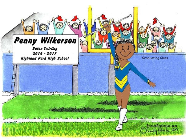 Baton Twirler, Female - Friendly Folks image 1