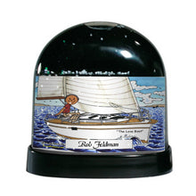 Sailing, Sailboat, Male - Friendly Folks Personalized Snow Globe
