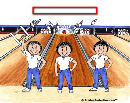 Bowlers, Bowling League, 3 Females - Friendly Folks - Snow Globe