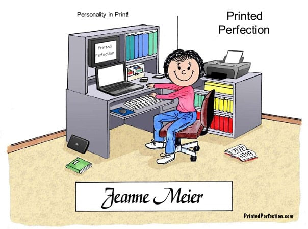 Computer Lover, Female - Friendly Folks image 0