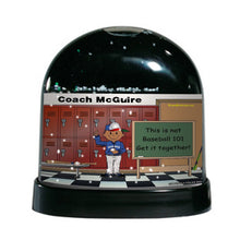 Coach - Baseball, Male - Friendly Folks Personalized Snow Globe
