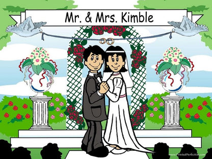 Wedding, Inside - NTT Personalized Snow Globe