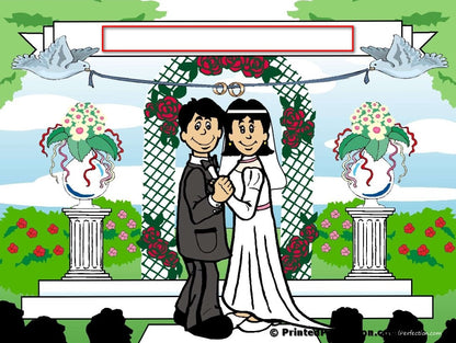 Wedding, Inside - NTT Personalized Snow Globe