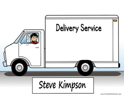 Delivery Truck Driver, Male - Name That Toon image 0