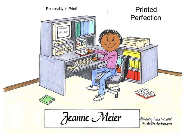 Computer Lover, Female - Friendly Folks image 1