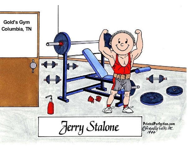 Weightlifter, Male - Friendly Folks image 0