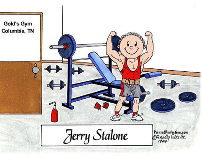 Weightlifter, Male - Friendly Folks image 0