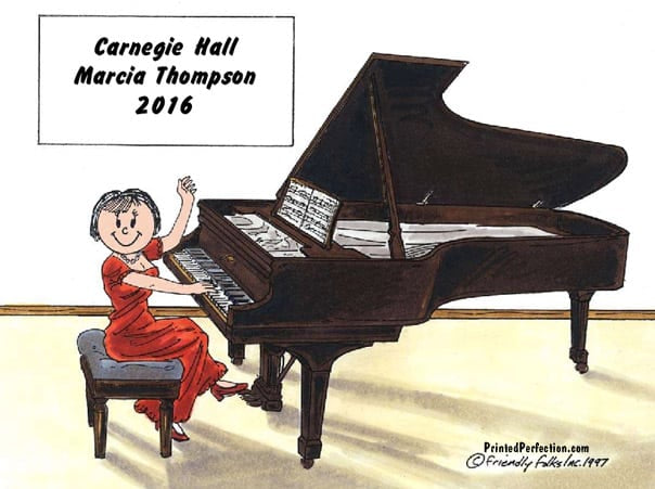 Piano Player, Female - Friendly Folks image 0