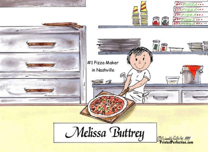 Pizza Maker, Female - Friendly Folks image 0