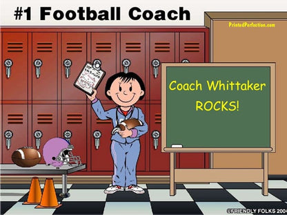 Coach - Football, Female - Friendly Folks image 0