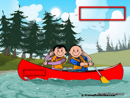 Canoe, Couple - Friendly Folks - Snow Globe Gift
