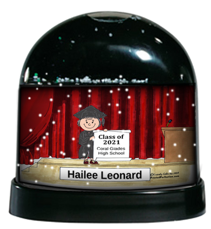 Graduate - Friendly Folks - Snow Globe Gift