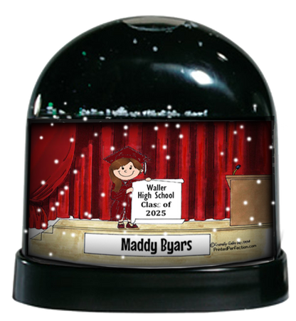 Graduate - Friendly Folks - Snow Globe Gift