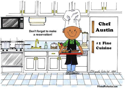 Chef with Hat, Male - Friendly Folks image 1