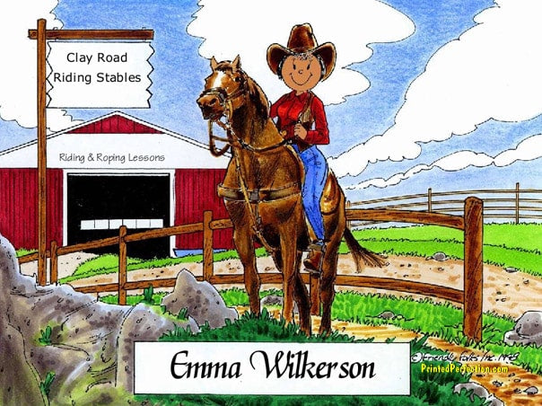 Cowgirl - Horse Lover, Female - Friendly Folks image 1