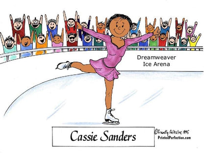Ice Skater, Female - Friendly Folks image 1