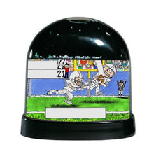 Football Player (white uniform), Male - Friendly Folks Personalized Snow Globe
