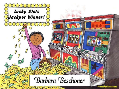 Gambler - Slots, Female - Friendly Folks image 1