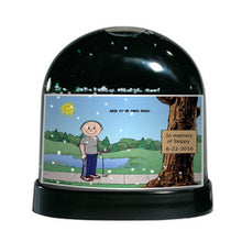 Dog Park, Dog Walker, Dog, Male - Friendly Folks - Snow Globe Gift