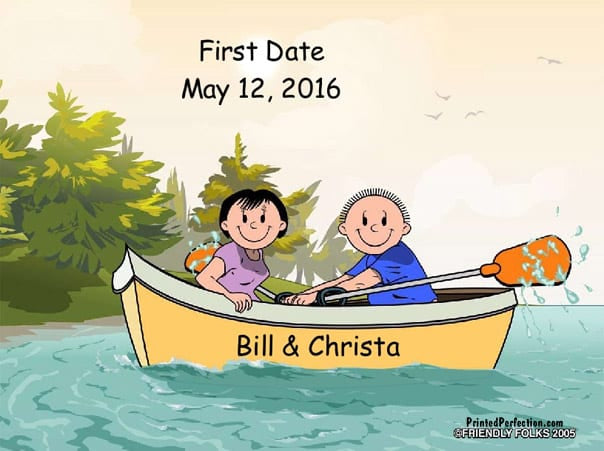 Rowboat, Couple - Friendly Folks image 0