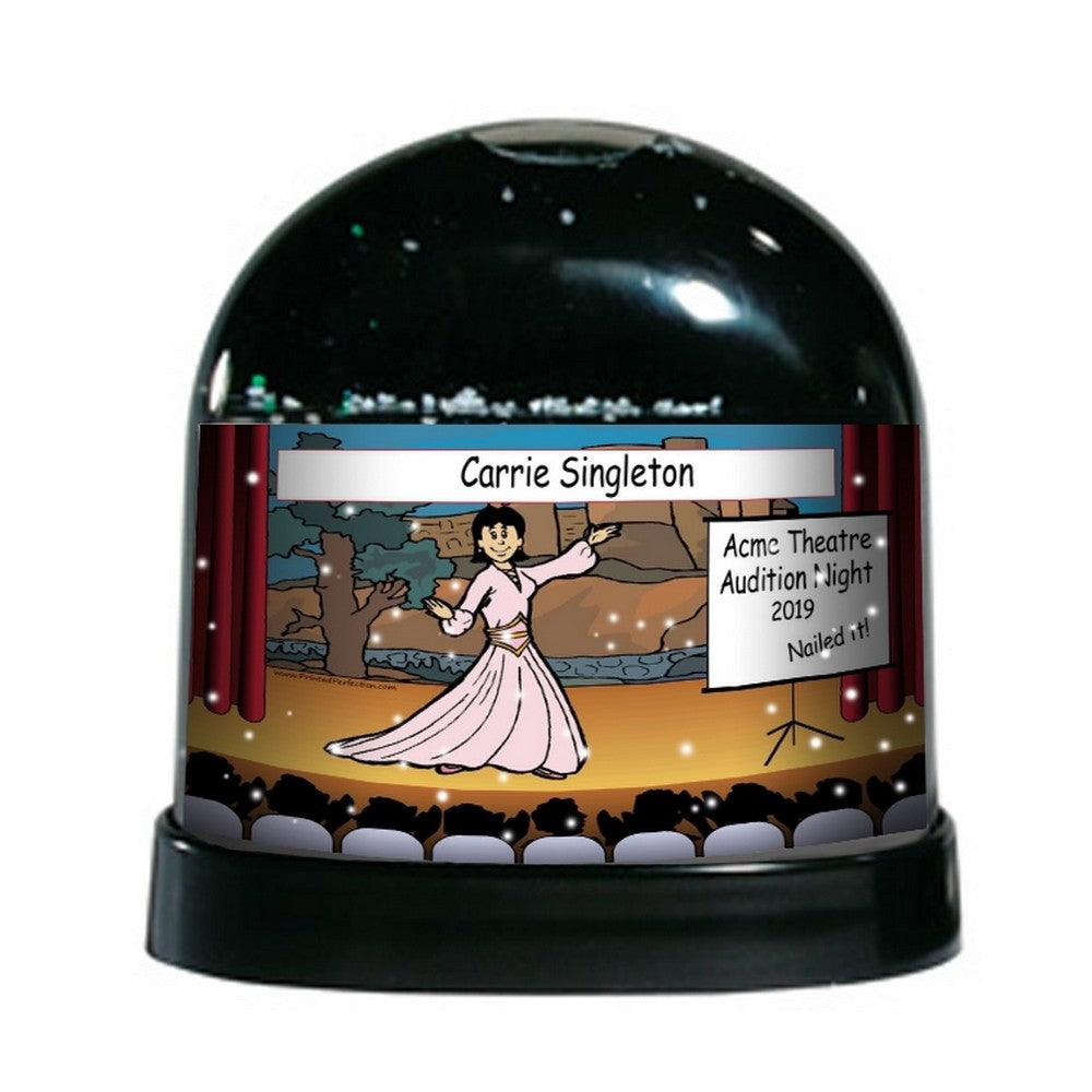 actress-female-ntt-personalized-snow-globe