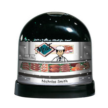 Butcher, Male - NTT Personalized Snow Globe