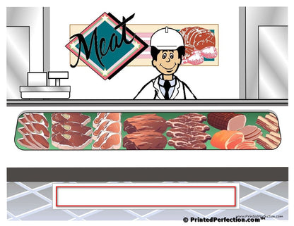 Butcher, Male - NTT Personalized Snow Globe