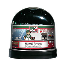 Convenience Store Worker, Male - NTT Personalized Snow Globe