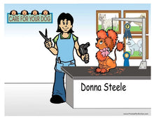 Dog Groomer, Female - NTT Personalized Snow Globe