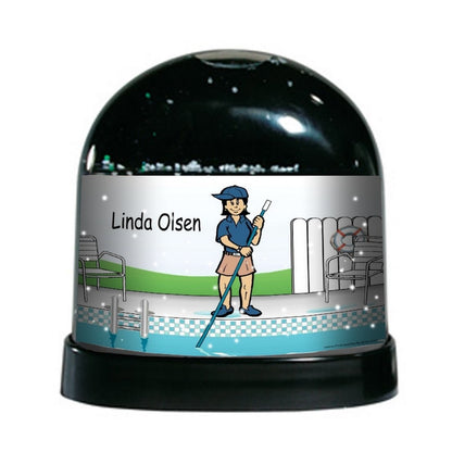 pool-cleaner-female-ntt-personalized-snow-globe