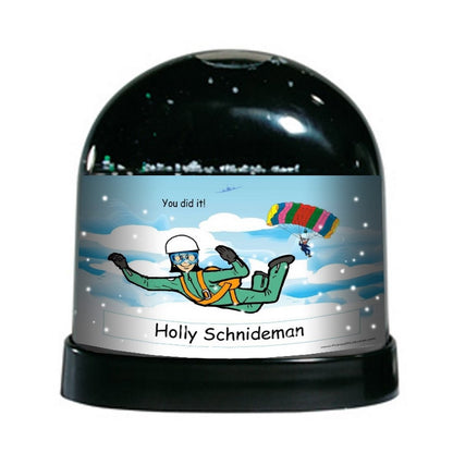 skydiving-female-ntt-personalized-snow-globe