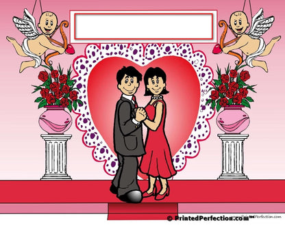 Sweethearts, Couple - NTT Personalized Snow Globe