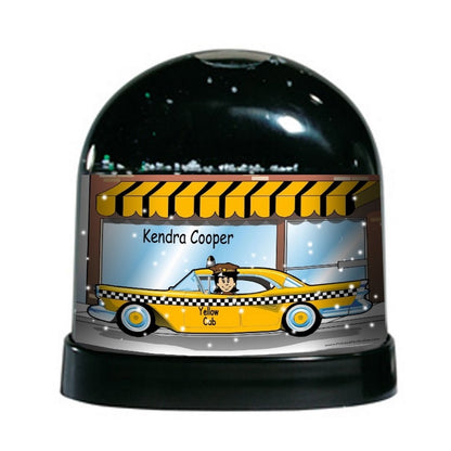 taxi-driver-female-ntt-personalized-snow-globe