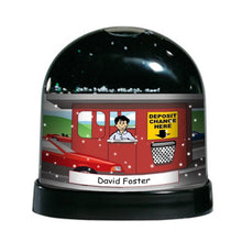 Tollbooth Worker, Male - NTT Personalized Snow Globe